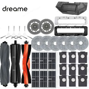 Dreame L10S Pro Ultra Heat, X30 Ultra, X30 Pro Plus 예비 부품 액세서리 브러시 필터 걸레 천 먼지 봉투