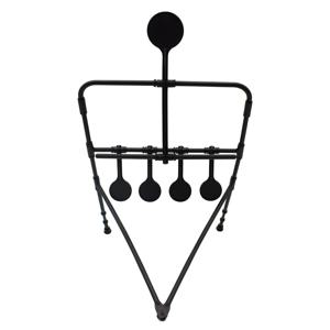 페인트 볼 플라스틱 자동 리셋 및 회전 사격 타겟 바람 차임 타겟, 어린이 소년 소녀, 5 타겟