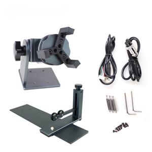 Fonland DAJA 회전축, DM442 드라이버 포함, 파이버 레이저 조각기, 마킹 머신, 회전 도구, 360 라운드 메탈 조절 가능