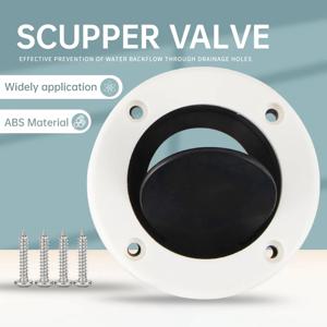 체크 밸브가 있는 해양 배수 밸브 - 보트용 누출 방지 배수 솔루션