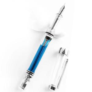 Yongsheng 3013 진공 음압 만년필 수지 투명 잉크 펜 EF/F 팁 성인 서예 연습 학생 펜