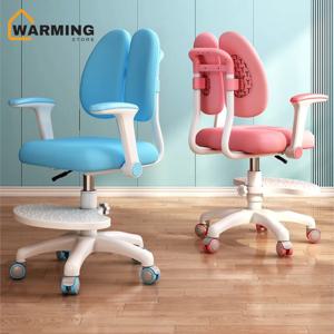 어린이용 공부 의자, 조정 가능한 앉은 좌석 좌석, 초등학생 쓰기 의자, 홈 리프트 책상 등받이 의자