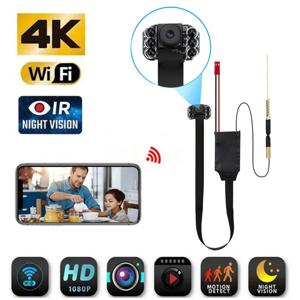 1080P 미니 와이파이 카메라 4K HD 카메라 APP 원격 모니터링 홈 보안 캠코더 DIY 휴대용 적외선 야간 투시경 최소 카메라