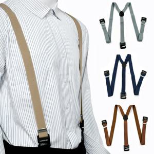 1Pc Deepeel 2.5cm 성인 남성 멜빵 하네스 남자 보이지 않는 3 클립 교정기 탄성 조정 스트랩 서스펜더 남성 셔츠 바지