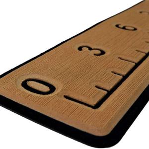 A65I 100X15cm EVA 폼 낚시 측정 스티커 낚시 보트 카약을위한 자체 접착 백업 눈금자 물고기 측정