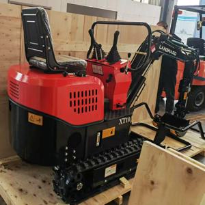 LANDWARD 판매 Kubota 유압 미니 파는 사람 1Ton 고품질 굴삭기 XT10K 홈 소형 크롤러 배거 EPA 엔진 맞춤형