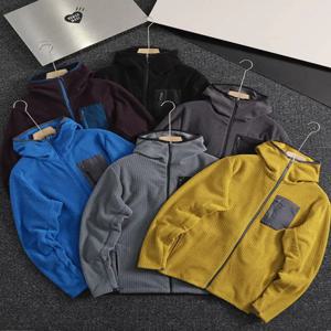 두꺼운 양털 후드 스웨트셔츠 남성용 루즈핏 큰 사이즈 따뜻한 방풍 아웃도어 스포츠 재킷 봄 가을 겨울용