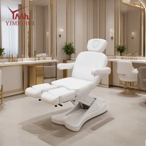 스파 살롱 가구 화장품 3모터 전동 미용 침대 페이셜 에스테틱 족부치료 문신 마사지 의자