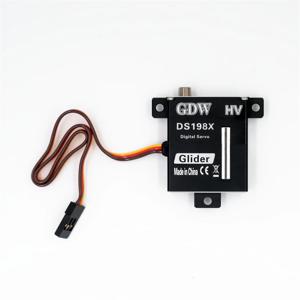 GDW DS198X 18KG 파워 서보 CNC 금속 케이스, 스틸 기어, RC 항공기 및 글라이더용