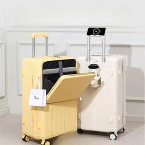 대용량 커버형 24인치 풀로드 여행 가방, 개학 시즌용 다기능 탑승 가방