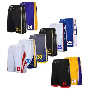 남성 유행 스포츠 농구 반바지 훈련 멀티 컬러 반바지 여름 소년 소녀 스포츠 통기성 성인 반바지 streetwear