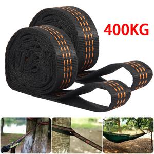 2-6개 해먹 스트랩 400kg 고하중 조절 가능 휴대용 야외 캠핑 해먹 걸이 스트랩 나무 로프