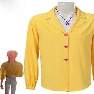 할로윈 코스프레 플라워 셔츠 진우 베이비 아비 매직 헌터 보이즈 그룹 남성 악마 의상 한국 스타일 무대 공연 의상