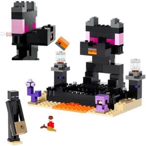 호환 가능한 MOC 세트 MOC 월드 시리즈 빌딩 블록 엔드 아레나 엔더맨 어린이 휴일 선물 조립 장난감 21242