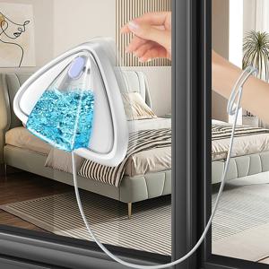 업그레이드 자석 유리 청소기 자동 배수 와이퍼 유리 양면 창문 세척기 브러시 가정용 청소 도구