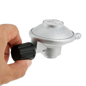 1개 1파운드 일회용 병 밸브 조절식 유량 저압 프로판 조절기 8mm 바브 호스 연결