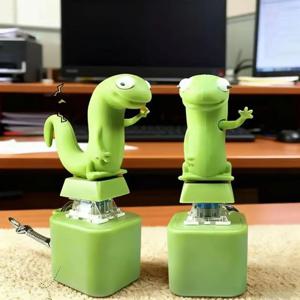 발광 사운드 도마뱀 뱀 충전식 디컴프레션 버튼 발광 뱀 열쇠고리 디컴프레션 사운드 펜던트