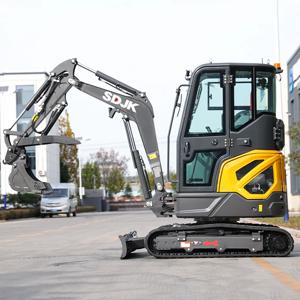 다기능 미니 굴삭기 1톤 2톤 3톤 소형 굴삭기 건설기계 맞춤형 밀폐형