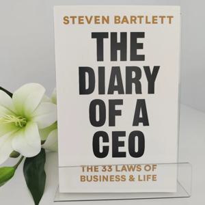 스티븐 바틀렛(Steven Bartlett)의 CEO 일기: 비즈니스와 삶의 33가지 법칙, 기업가 지혜, 리더십 및 정신 건강 가이드