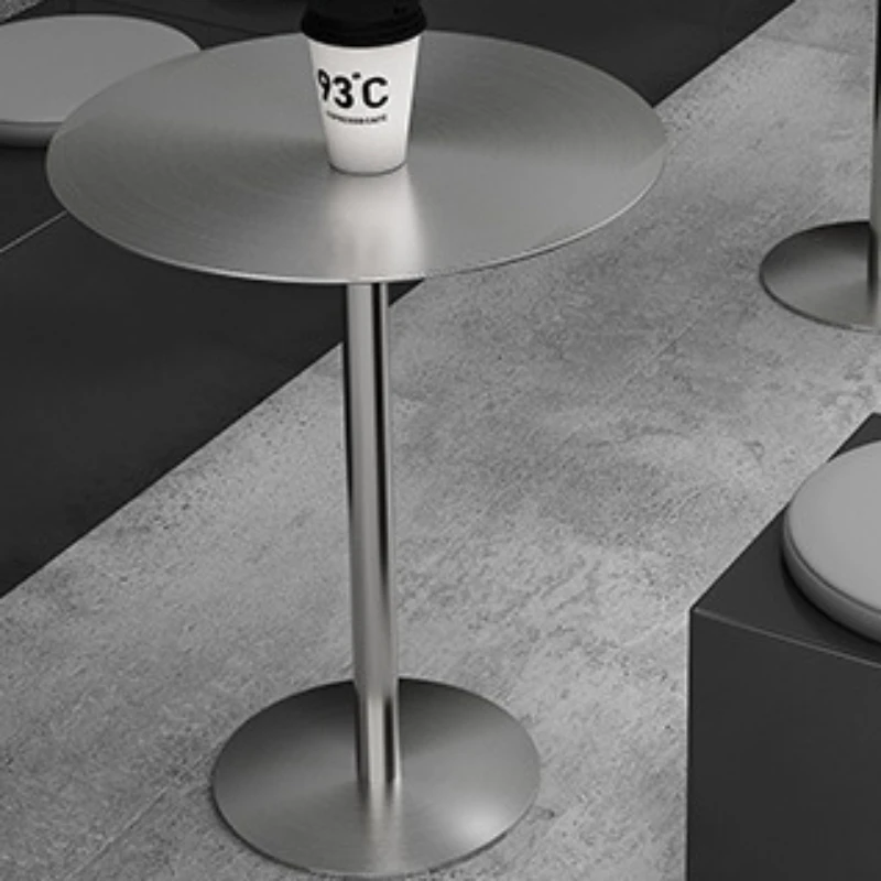 산업용 세련된 식탁 디자인 현대적인 원형 커피 테이블 테이블 접이식 편리한 카페 가구 Tavolino Da Caffe XY40KFZ