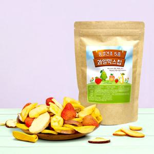 미다몰 동결건조 5종 과일 믹스칩 과자 30gx4봉