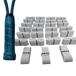 30개 헤드 테니스 라켓 오버그립 땀 흡수 그립 PU 배드민턴 라켓 핸들 그립 테니스 그립테이프 파델 라켓 그립