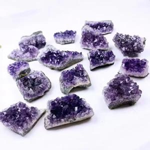 천연 자수정 원석, 홈 데코레이션, 도매, 대량, 풍수, 사랑을 위한 치유용