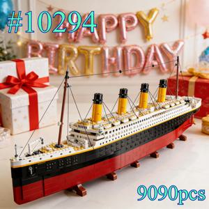 대형 해양선 타워 모델 10294 빌딩 블록 세트는 생일 선물로 적합하며 레고 입자와 호환되지 않습니다. 9090개.