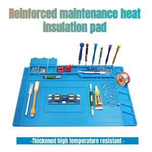 자석 매트 실리콘 작업 매트 납땜 스테이션 매트 내열성 932 ° 전자제품, 휴대폰, 노트북, 시계 수리용 정전기 방지제
