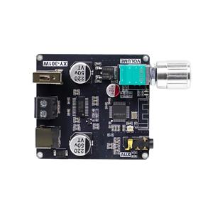 【필수품】XY-301W 블루투스 디지털 오디오 증폭기 보드 모듈 단일 채널 30W DC 9-24V 전원 공급 장치 TWS 지원