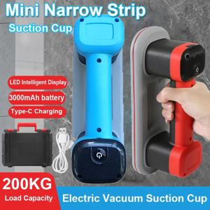 미니 좁은 스트립 흡입컵 220kg 전기 진공 흡입컵 강력한 헤비듀티 자동 공기압 보충 3000mAh