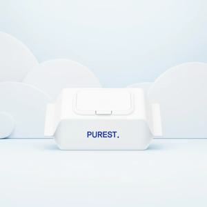 [40평량] 퓨어스트 라이트 초순수 플레인 물티슈 10팩