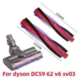 다이슨 V6 DC58 DC62 진공 청소기 액세서리에 적합 내장 롤러 브러시 185mm/225mm 브러시 헤드