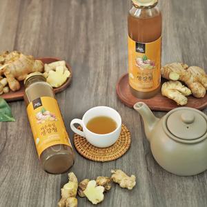 [호재준] 저온숙성 생강청 325ml x 2병(보틀증정)