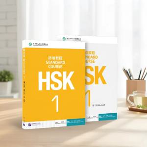 HSK Books 표준 과정 학습서 및 교과서 세트당 2권 오디오와 함께 중국어 병음 책 배우기