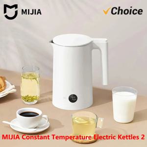 NEW MIJIA 일정 온도 전기 주전자 2 LED 디지털 디스플레이 4가지 온도 모드 여행용 물 끓이기 주전자