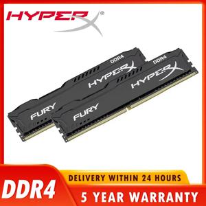 HyperX Fury DDR4 3600MHz 3200MHz 2666MHz 2400MHz 2133MHz DRAM CL18 CL16 1.35V DIMM 288 핀, 8GB 16GB 32GB