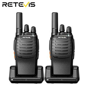 Retevis H777 2개 무전기 선명한 음질 휴대용 무전기 장거리 Type-C 양방향 무전기 자전거 캠핑용