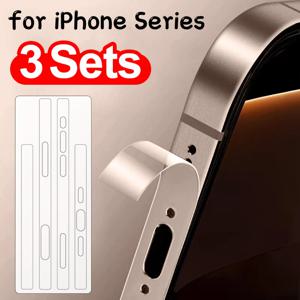 iPhone 16 용 하이드로 겔 측면 보호 스티커 필름 15 14 Plus 13 Pro Max iPhone 16 용 스크래치 방지 프레임 전화 테두리 커버