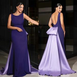 맞춤형 절묘한 레트로 플리츠 셔링 스트레이트 스쿠프 넥 롱 드레스 맞춤형 행사 드레스 사이즈 사용 가능 고품질