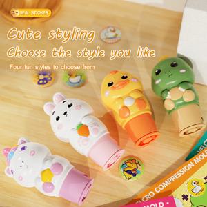 어린이 벨크로, 물개 스티커, 책 장난감, 미술 공예, 스트레스 해소 우표, 보상 스티커, 물개 창의력, 생일 선물