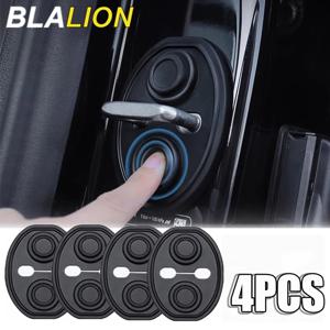 BLALION 자동차 도어 폐쇄 충격 방지 실리콘 쿠션 음소거 충격 흡수 장치 보호 커버 음소거 버퍼링 쿠션 액세서리
