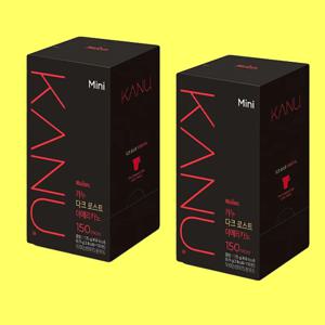 [무료배송] 카누 미니 다크로스트 아메리카노 150T x 2개