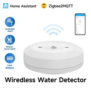 누수 센서 스마트 홈 ZigBee 2MQTT 워터 센서 컨트롤러 방수 스마트 라이프 보안 보호 원격 앱 제어