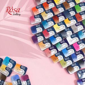 ROSA 아티스트 등급 단색 수채화 물감 풀 블록 2.5ML 단색 자체 선택 학생 아티스트 페인팅 아트 용품