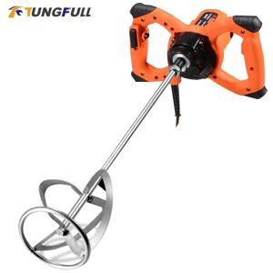 220V 전기 시멘트 믹서 전문가용 조절식 모르타르 믹서 퍼티 파우더 혼합기 벽 작업용 플라스터 믹싱 머신