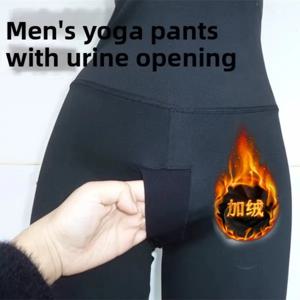 ‌ 하이웨이스트 스플릿 크로치 요가 팬츠 여름 짐 레깅스 여성 남성 스쿼트 프루프 뱃살 보정 피치힙 리프팅 운동 러닝