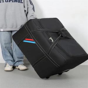 초대형 수납 가방 학생 기숙사 통근용 수납 가방 방수 다기능 바퀴 이동식 이불 가방