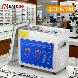 초음파 세척기 2L 3L 6L 10L 초음파 세척기 스테인리스 스틸 초음파 세척 탱크 가열 초음파 세척기
