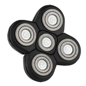 남성용 새로운 다기능 세척 가능 회전식 이발사 면도기 – 멀티 블레이드 스마트 면도기용 예비 헤드